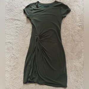 Abercrombie & Fitch Asymmetrical Green Dress